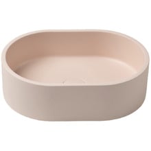 EQ 400mm Oval Concrete Above Counter Basin
